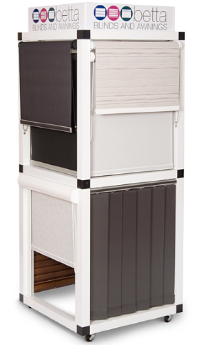 internal blind display stand