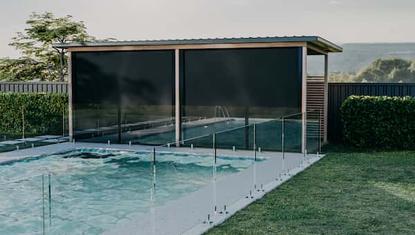 motorised awnings on pergola