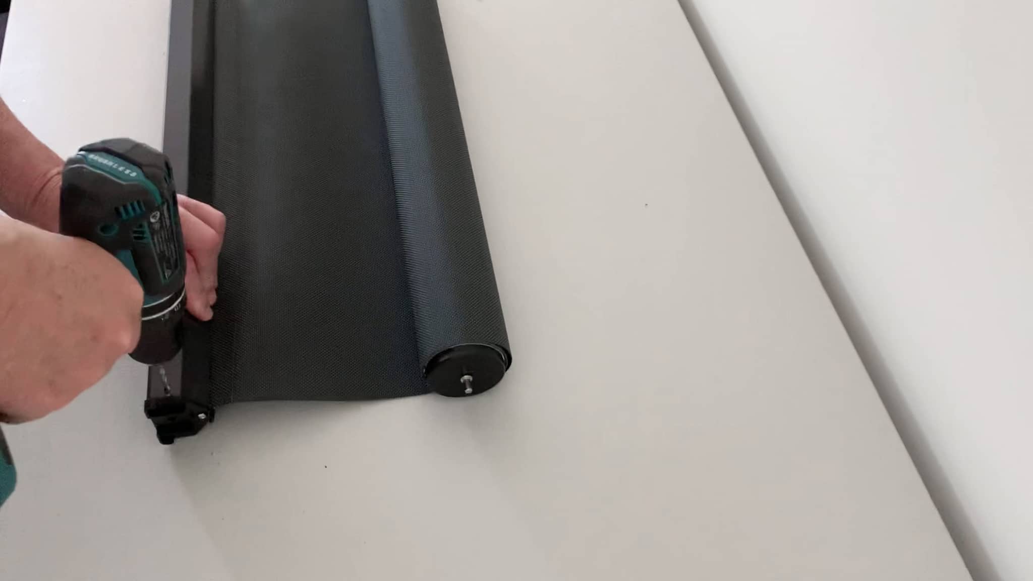 change multi stop awning fabric