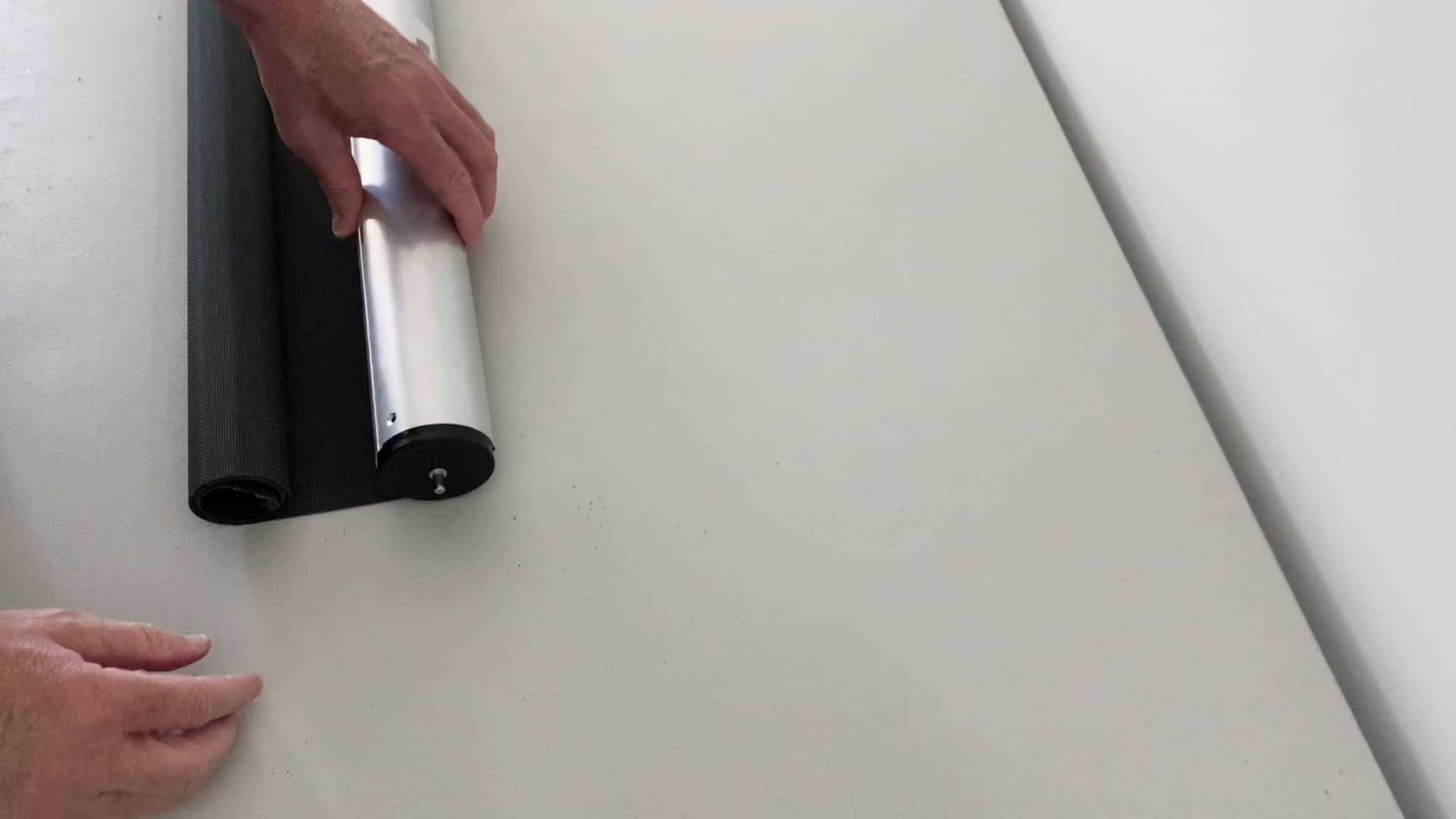 change multi stop awning fabric