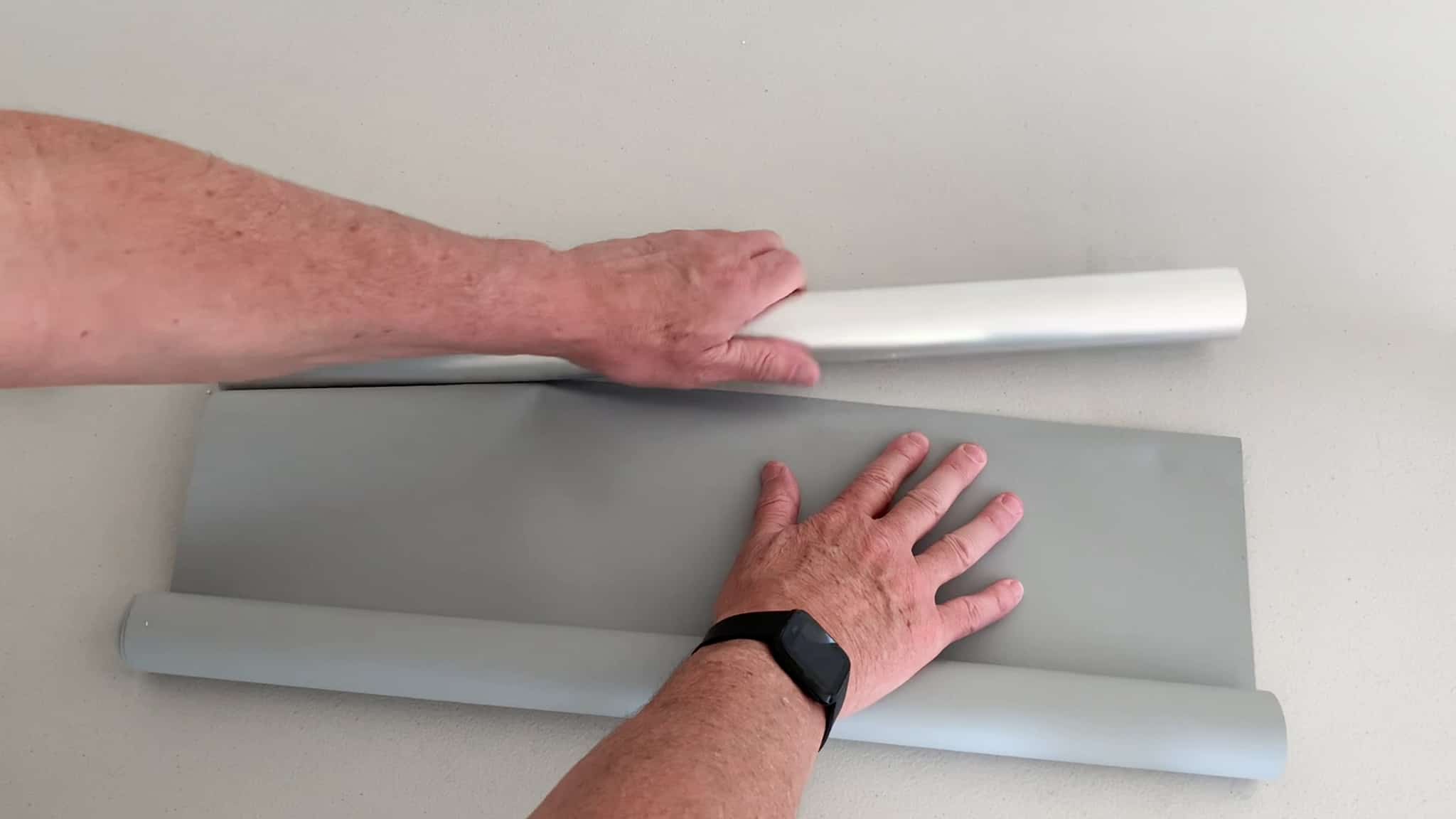 remove roller blind fabric from tube