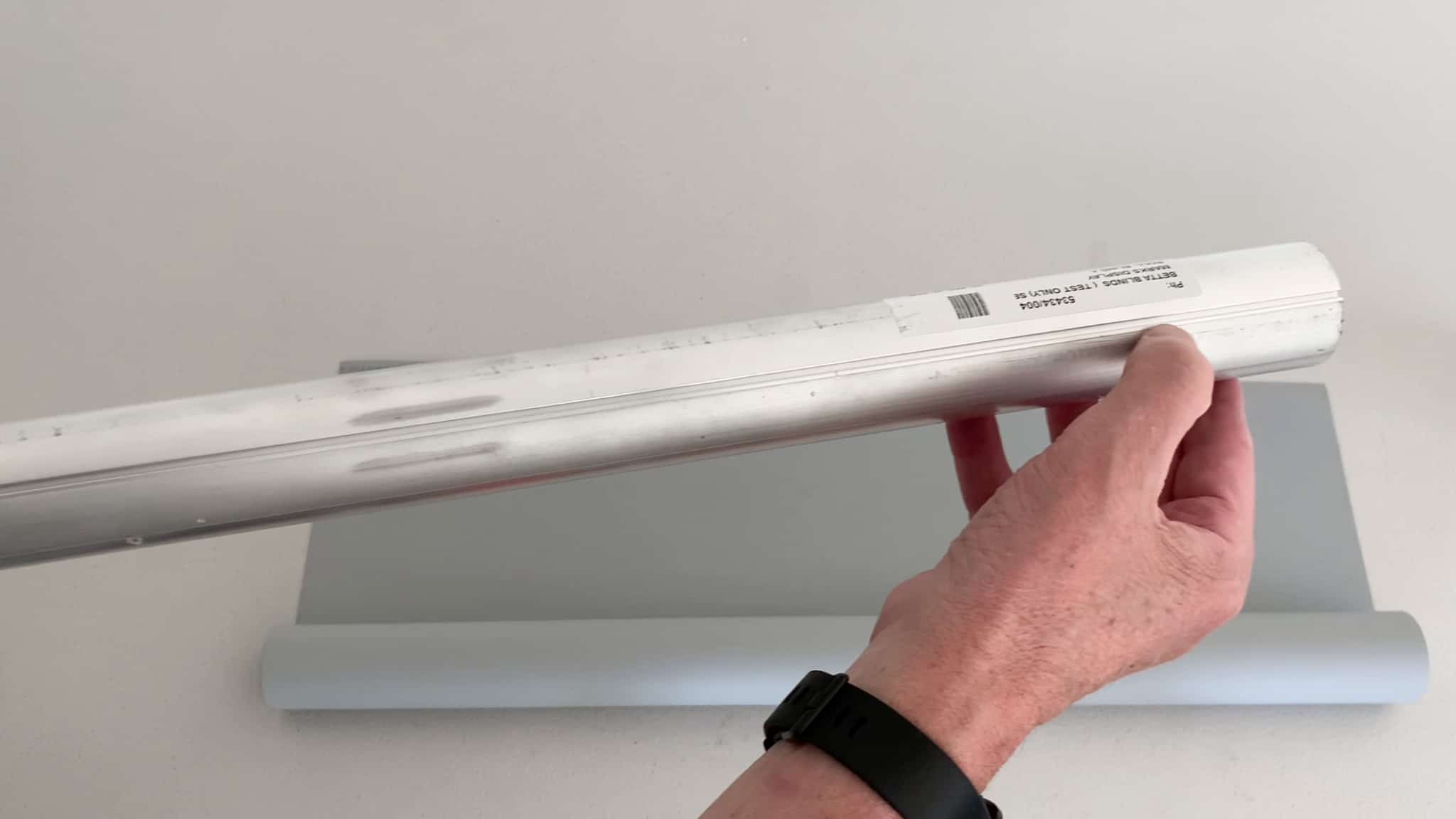 flip roller blind top tube