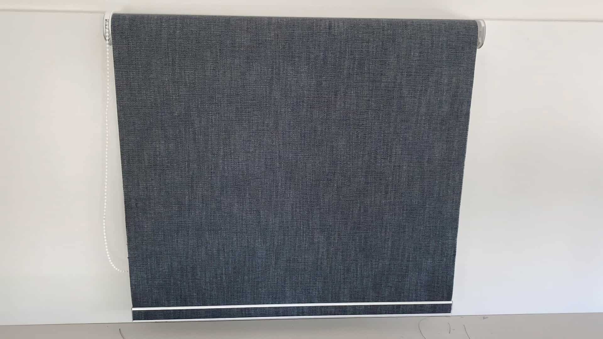 fix frayed roller blind fabric